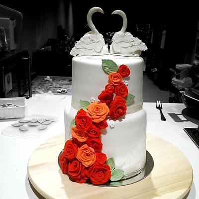 Wedding Anniversary Cake - Cake by Chin