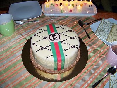 Gucci Cake - Cake by Laura Jabri