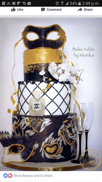 "All that glitters" - Cake by Monika Srivastava