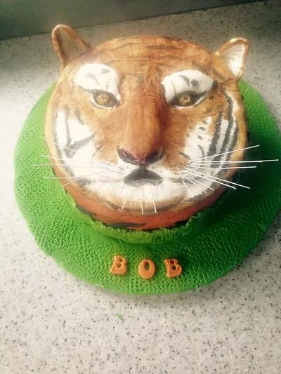 2d tiger - Cake by ma woods