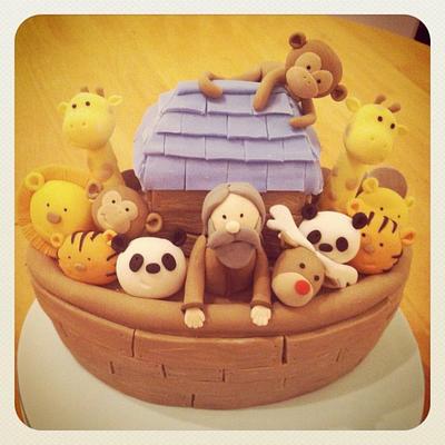 Noah's Ark Cake at Christmas - Cake by The Curiosity Cakery