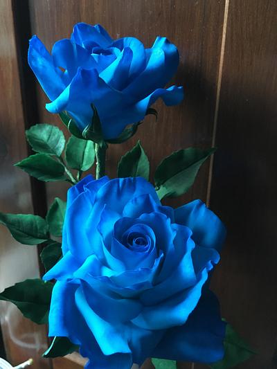 A blue rose - Cake by Piro Maria Cristina