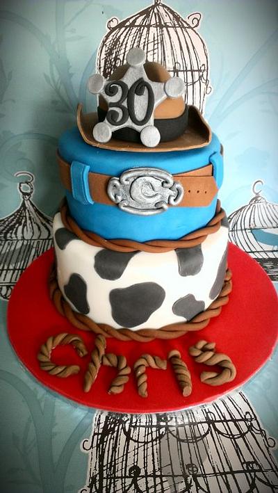 Howdy Cowboy - Cake by Cakes galore at 24