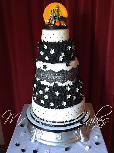 Halloween Wedding - Cake by Mr Baker's Cakes