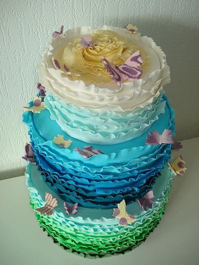 Butterfly cake - Cake by Biby's Bakery