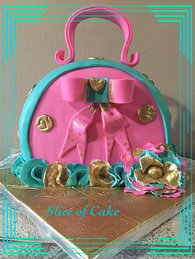 Handbag Cake - Cake by Slice of Cake