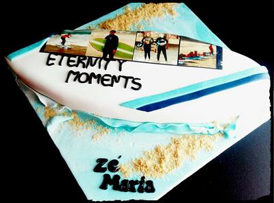 Surf Cake - Cake by Aventuras Coloridas