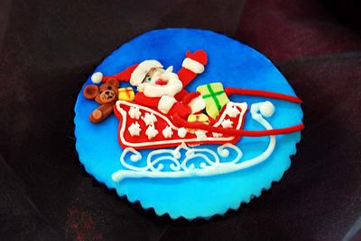 Santa's on His Way!!! - Cake by BloominScrumptious