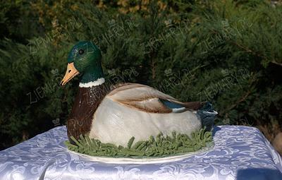 duck cake - Cake by Anna Krawczyk-Mechocka