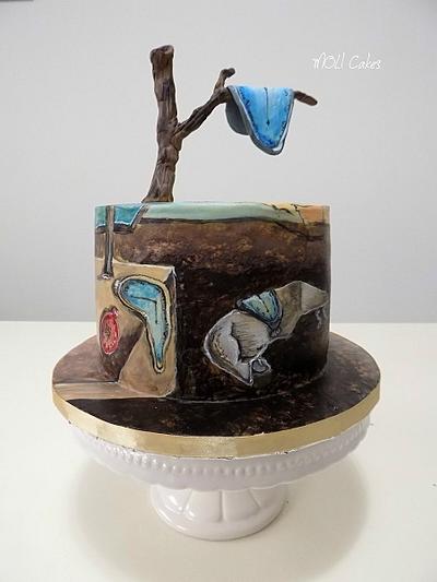 Salvador Dalí - cake  - Cake by MOLI Cakes