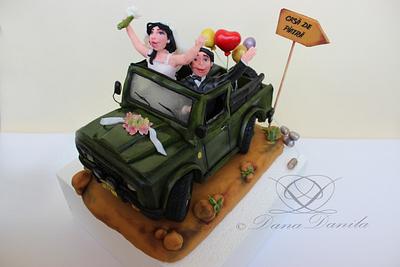  Car Aro 240 sugar paste - Cake by Dana Danila
