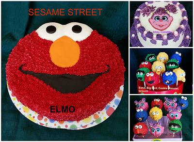 Sesame Street Weekend - Cake by Enza - Sweet-E