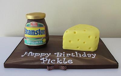 Cheese and Pickle! - Cake by Aleshia Harrison: for the love of cakes