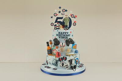 MOD and Classic TV Fan - Cake by Sue Field