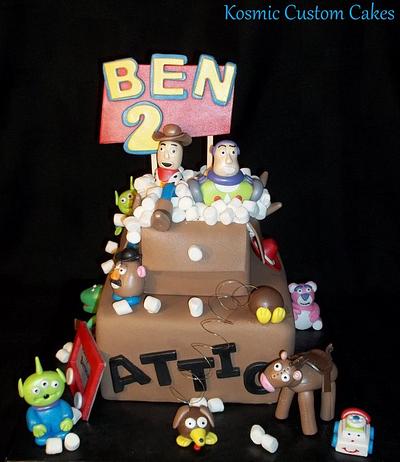 Toy Story - Cake by Kosmic Custom Cakes