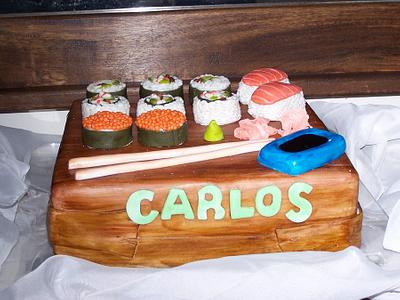 Sushi Cake - Cake by TheCake by Mildred