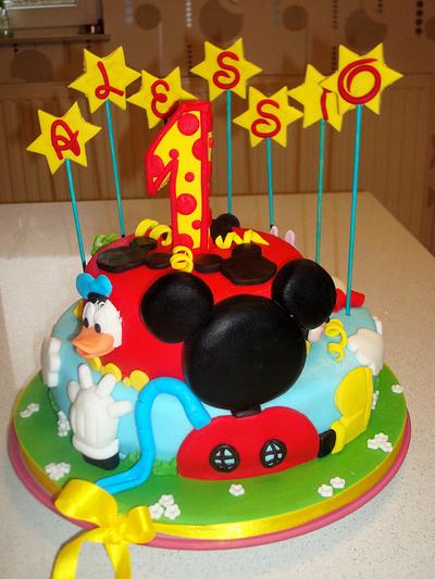 La maison de Mickey - Cake by nanycakes