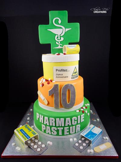 Pharmacy cake - Cake by Claire DS CREATIONS