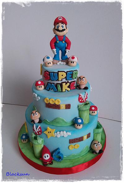 SuperMario - Cake by Zuzana Kmecova