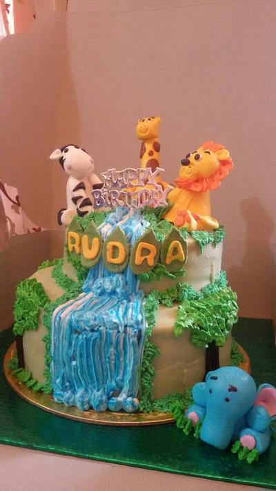 Jungle cake - Cake by Chanda Rozario