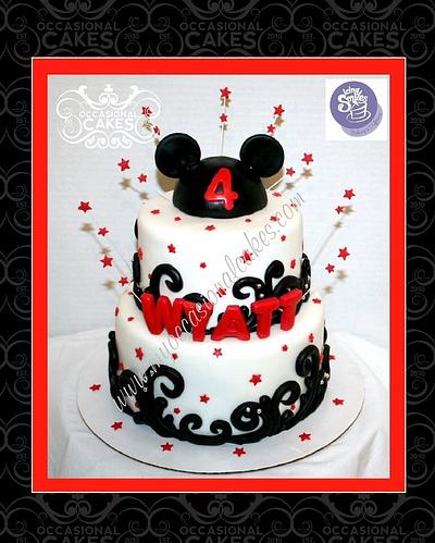 Mickey cake for Icing Smiles  - Cake by Occasional Cakes