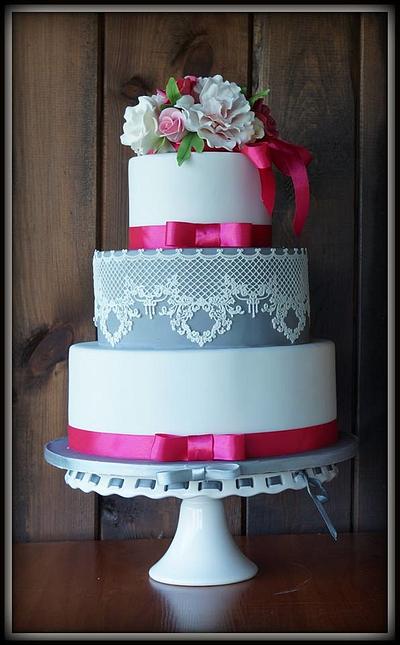 WEDDING CAKE VI/2016 - Cake by Joanna