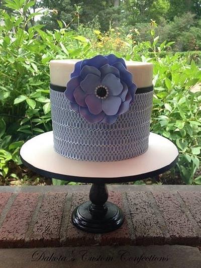 Wedding Anniversary Cake - Cake by Dakota's Custom Confections