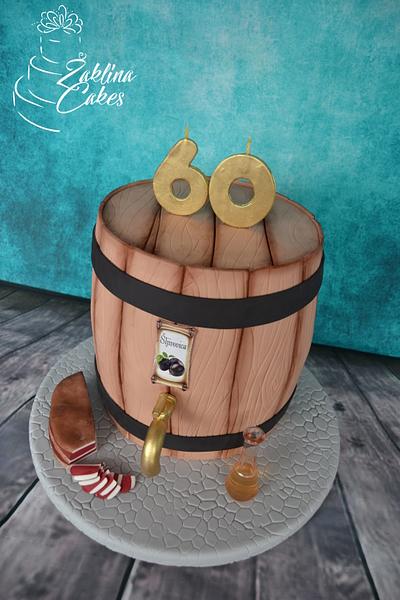 BARREL CAKE (domaća šljivovica) - Cake by Zaklina
