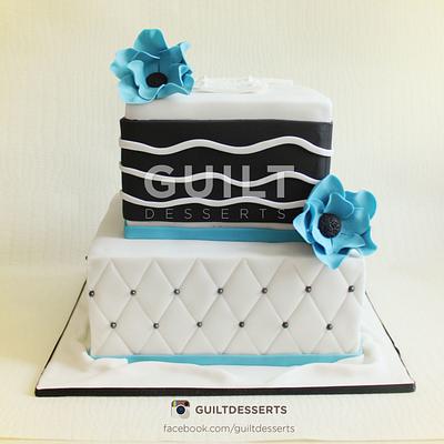 Black and Blue - Cake by Guilt Desserts