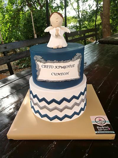 Christening cake - Cake by Mira's cake