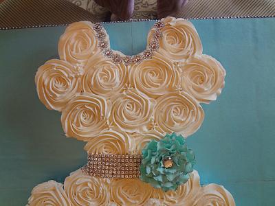 Cupcake Dress - Cake by Custom Cakes by Ann Marie