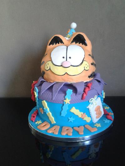 garfield birthday cake - Cake by Cake Towers