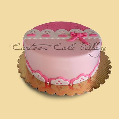 for little girls - Cake by Eliana Cardone - Cartoon Cake Village