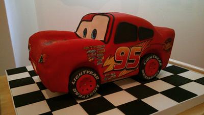 Rayo Mcqueen - Cake by modelingcakes