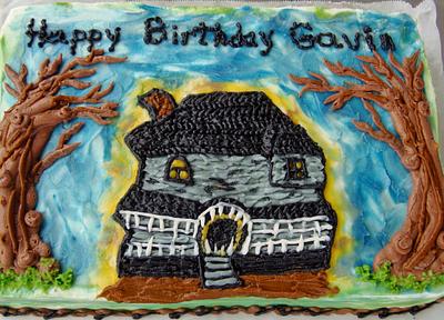 Monster House cake in buttercream - Cake by Nancys Fancys Cakes & Catering (Nancy Goolsby)