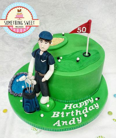 Golf Fanatic Cake & cupcakes - Cake by .