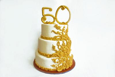50th Birthday Cake - Cake by Larisse Espinueva