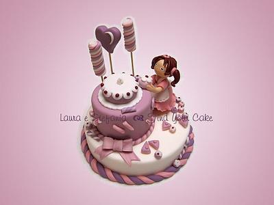 The little pastry chef - Cake by Laura Ciccarese - Find Your Cake & Laura's Art Studio