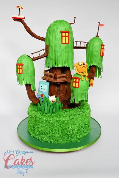 Adventure Time Treehouse Cake - Cake by Teresa Davidson