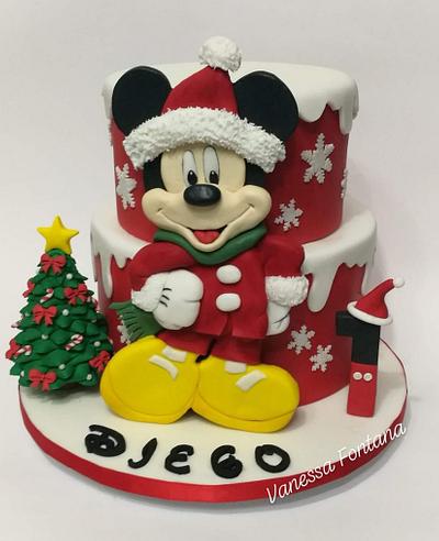 Mickey mouse cake  - Cake by Vanessa Fontana
