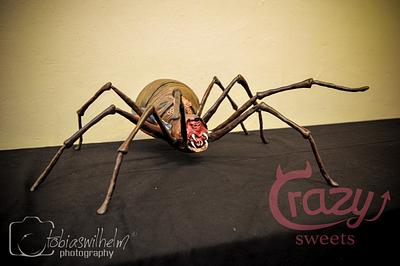 steampunk 3D spider "Idioh" - Cake by Crazy Sweets