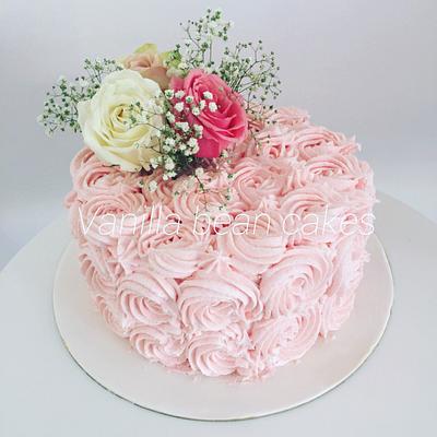 Rosettes cake - Cake by Vanilla bean cakes Cyprus