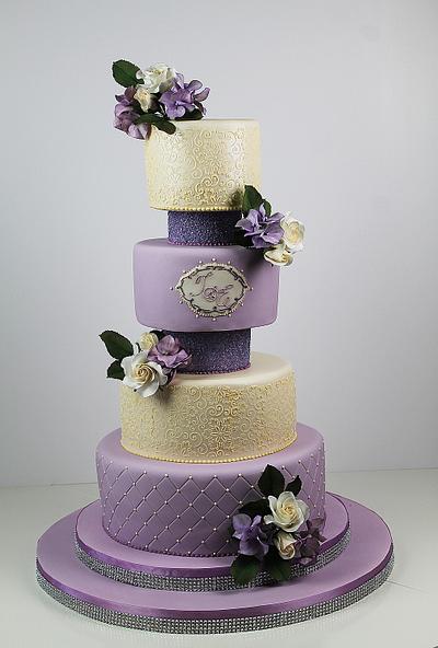 Purple elegance - Cake by Tortenherz