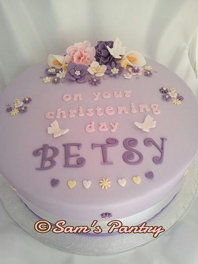 Flowers for Betsy - Cake by Ashling