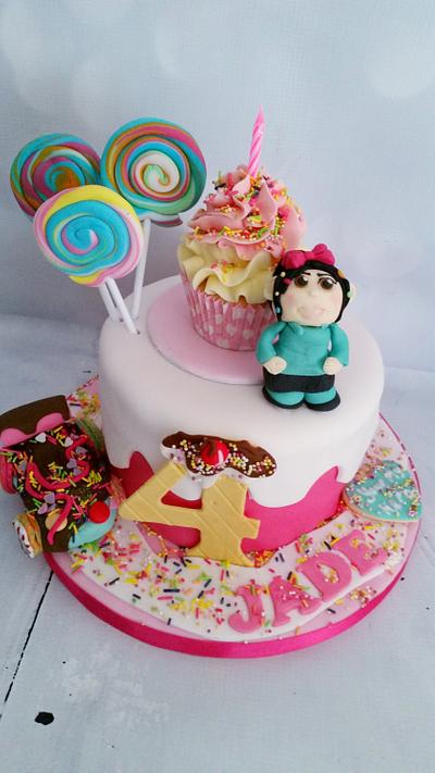 Sugar Rush - Princess candy - Cake by JojosCupcakeMadness