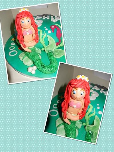 Little Mermaid themed cake - Cake by Hayley