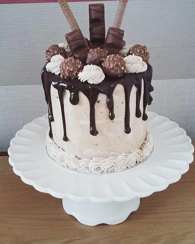 Chocolate and Hazelnut Drip Cake - Cake by cupcakeycooper