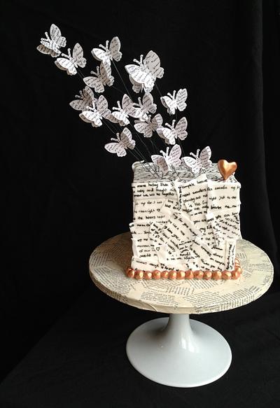 Love Letters - Cake by skye stevenson