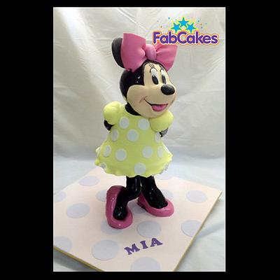 Minnie Mouse 3d Cake - Cake by Andrea