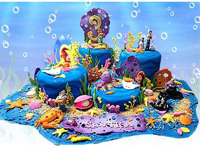Little mermaid - Cake by MsTreatz